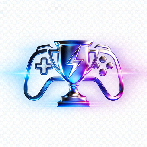 乐竟电竞品牌LOGO，橙色与深蓝组合的电子竞技风格标识